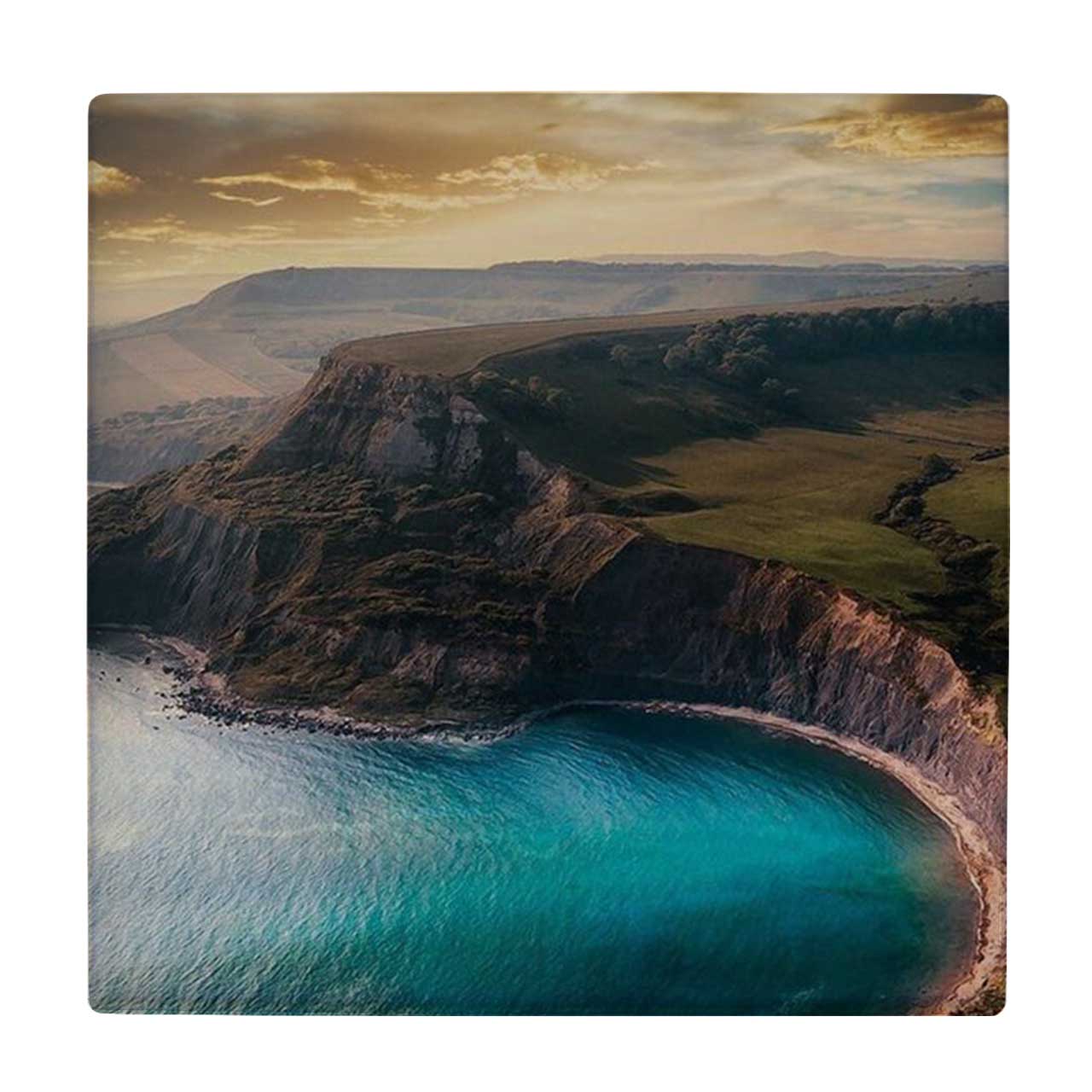 کاشی کارنیلا طرح دریاچه کوهستانی کد wkk859