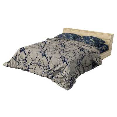 سرویس روتختی مدل مرمر niki010 کد 90 یک نفره سه تکه