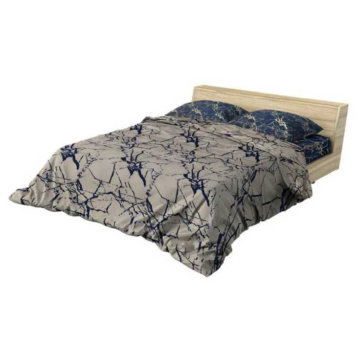 سرویس روتختی مدل مرمر niki010 کد 90 یک نفره سه تکه