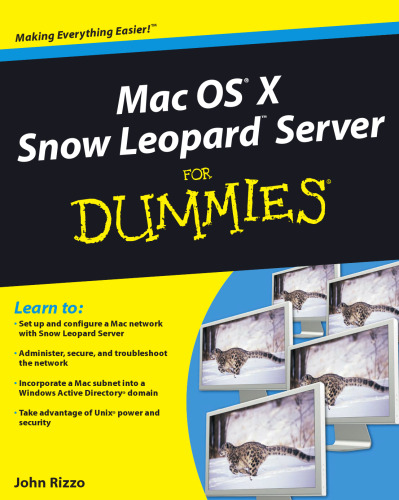 خرید و دانلود نسخه کامل کتاب Mac OS X Snow Leopard Server For Dummies