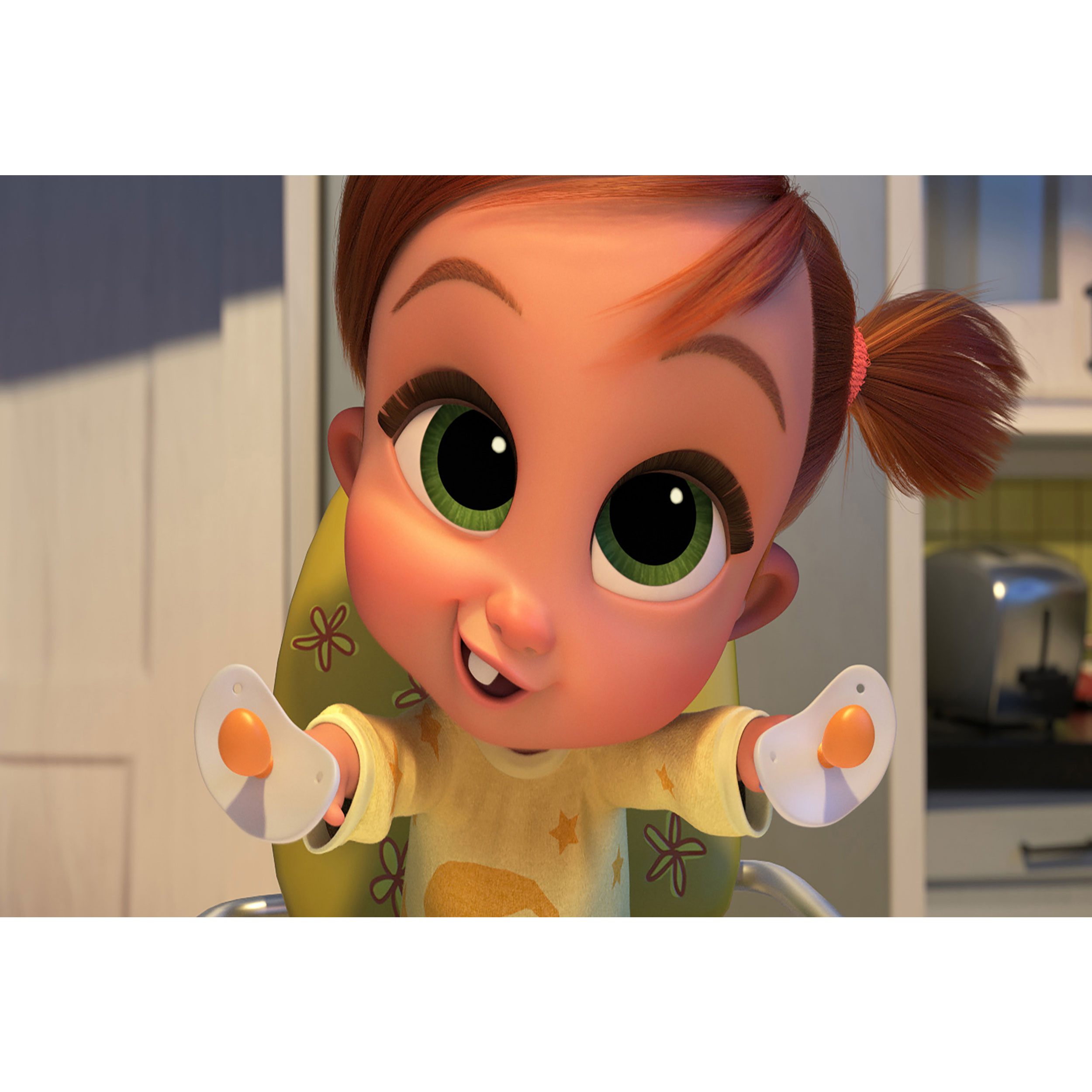 تابلو شاسی مدل کارتون بچه رئیس کد T6064