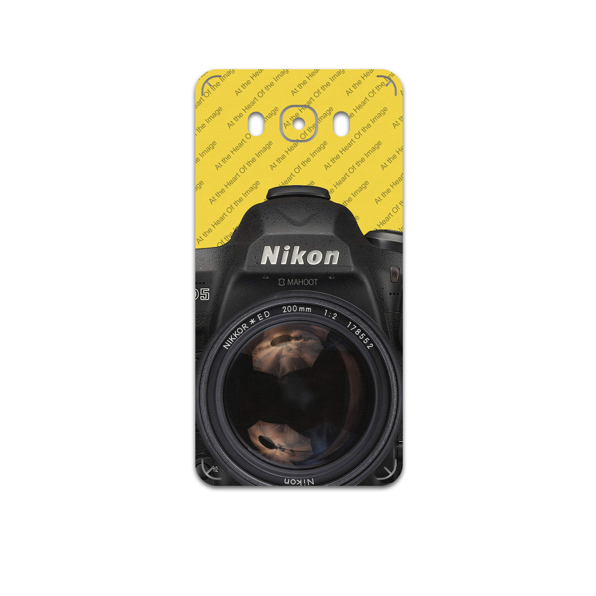 برچسب پوششی ماهوت مدل Nikon-Logo مناسب برای گوشی موبایل سامسونگ Galaxy J7 2016