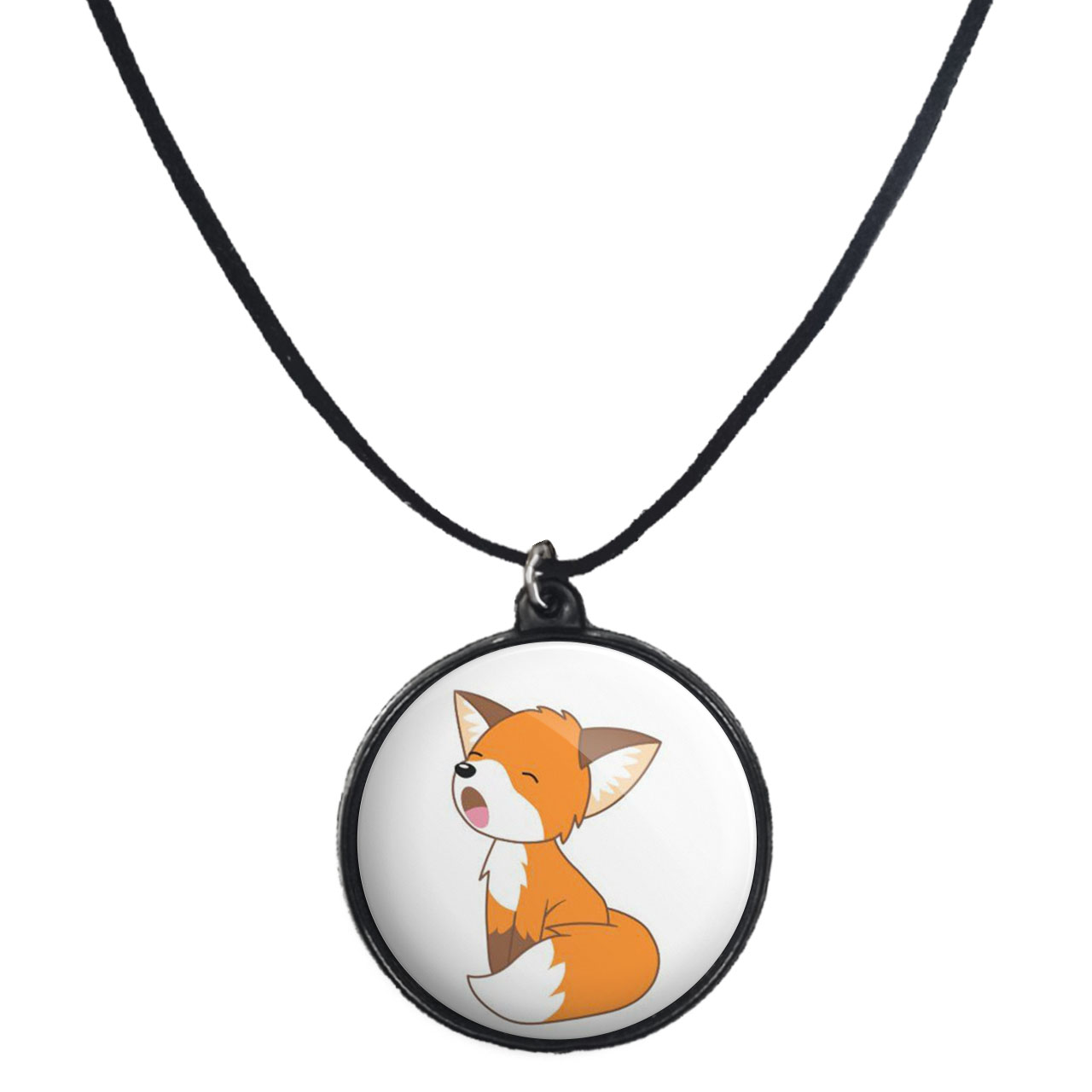 گردنبند پرمانه طرح حیوانات کیوت کد pmb.21510 مدل دو طرفه