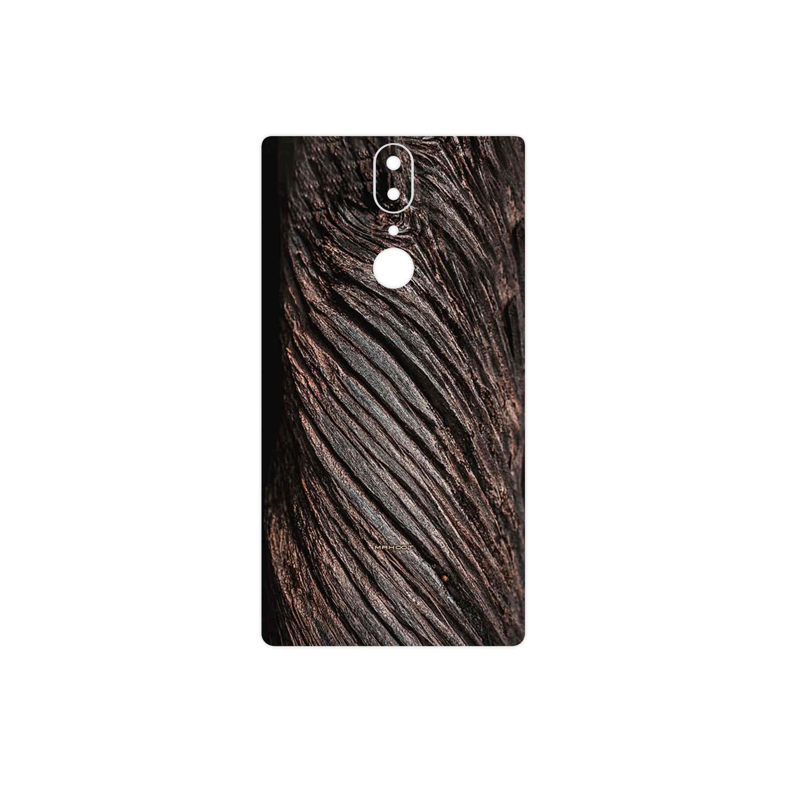 برچسب پوششی ماهوت مدل Wood Texture 9 مناسب برای گوشی موبایل یومی Crystal