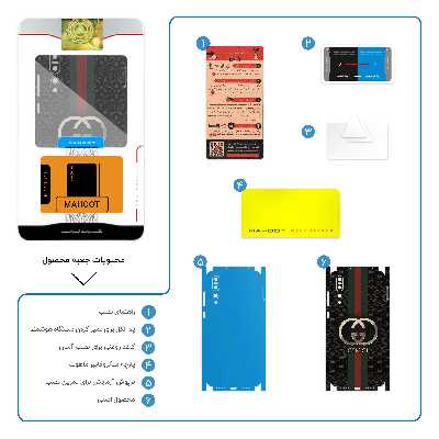 برچسب پوششی ماهوت مدل C-FullSkin مناسب برای گوشی موبایل هوآوی P20 Pro