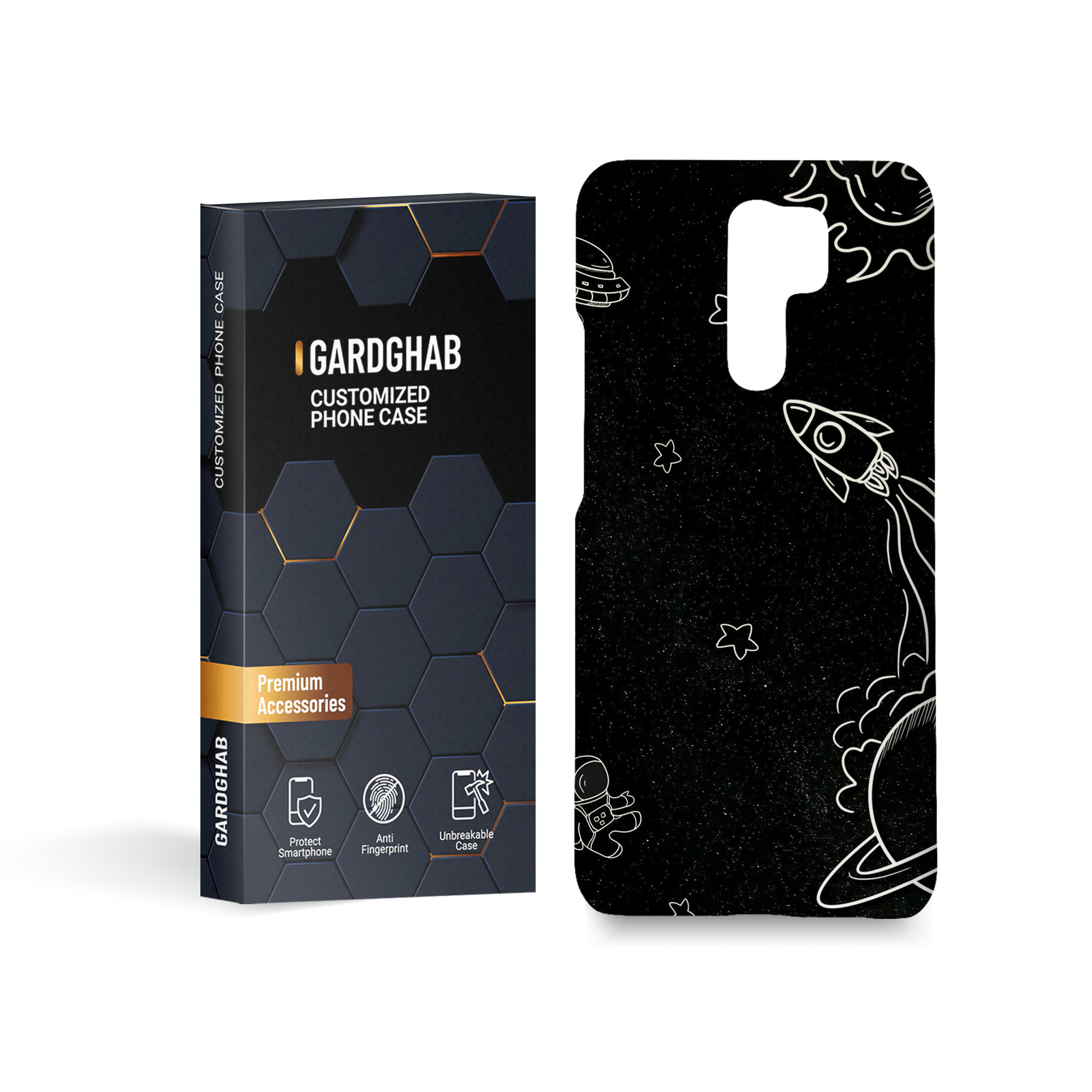 کاور گارد قاب مدل فانتزی مناسب برای گوشی موبایل شیائومی redmi 9 / 9 prime