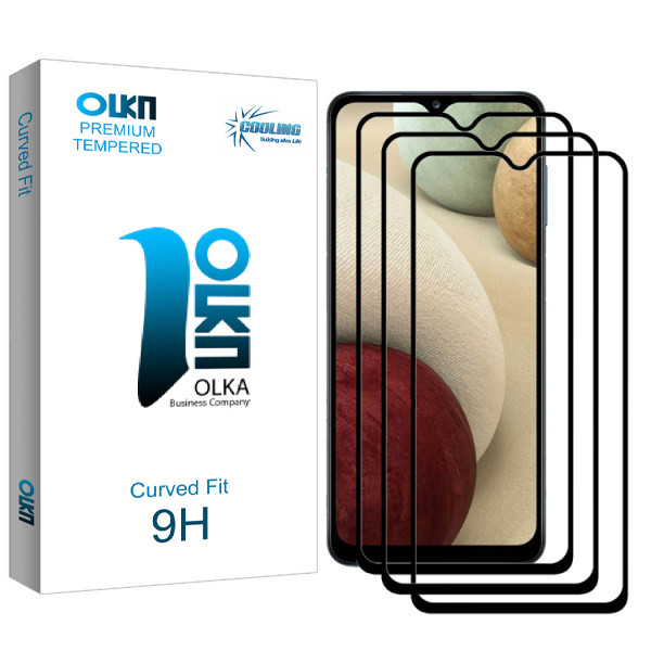 محافظ صفحه نمایش کولینگ مدل Olka glass مناسب برای گوشی موبایل سامسونگ A42 بسته سه عددی | کالا برتری