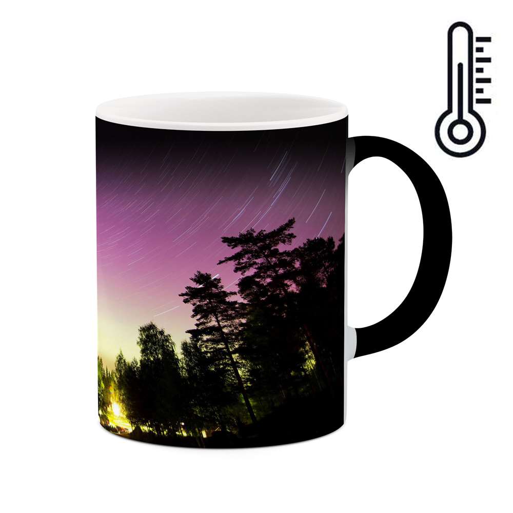 ماگ حرارتی طرح منظره رویایی و زیبا  مدل mgph14591