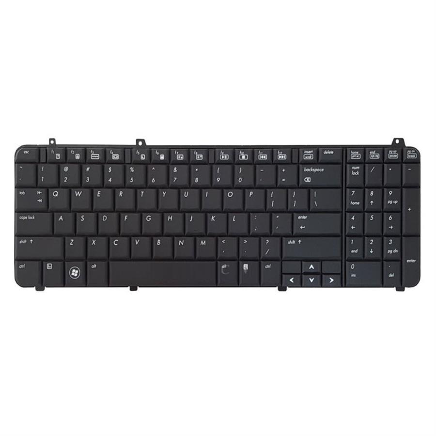 کیبورد لپ تاپ اچ پی مدل Pavilion DV6-1000 مشکی