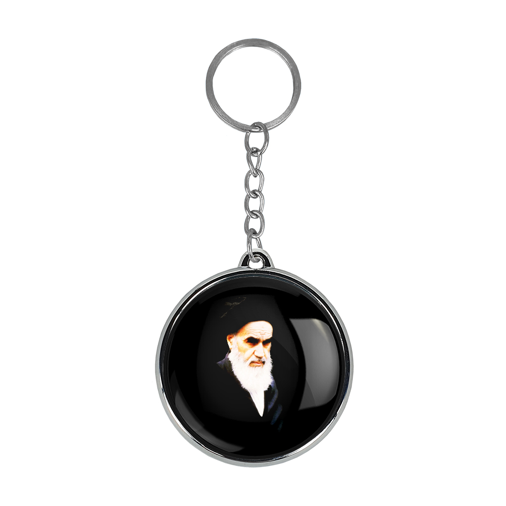 جاکلیدی خندالو طرح تصویر امام خمینی مدل دوطرفه کد 25492550