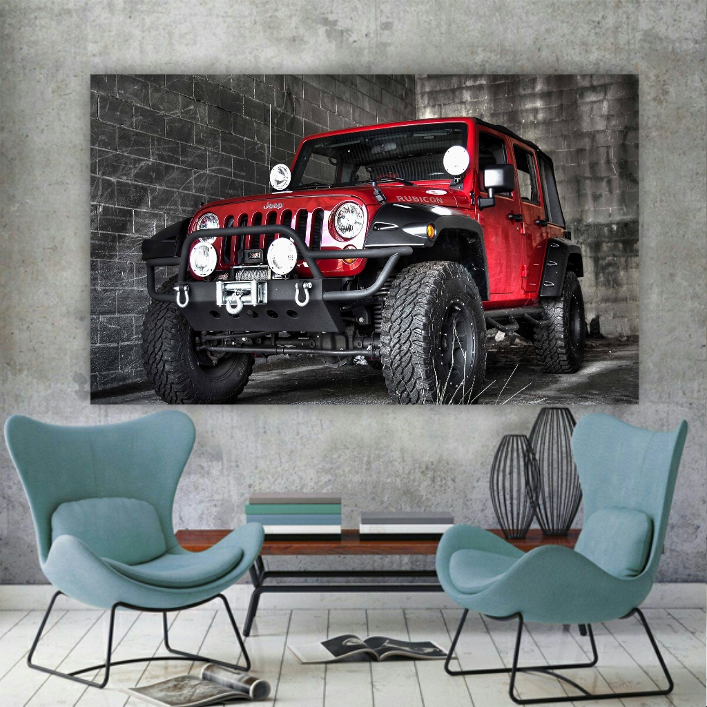 تابلو شاسی طرح ماشین جیپ کد TP614