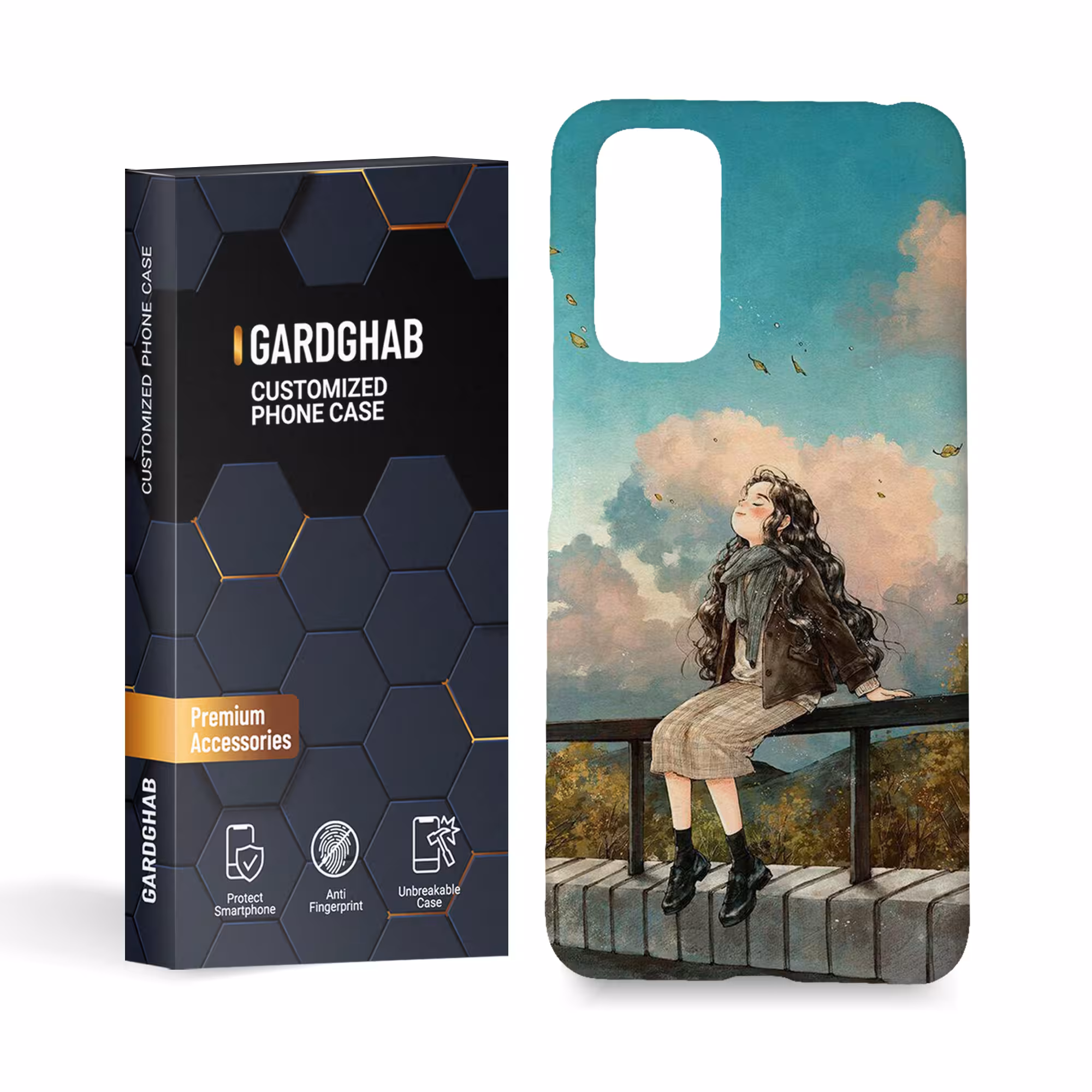کاور گارد قاب مدل دخترانه مناسب برای گوشی موبایل شیایومی Redmi note 11 4g