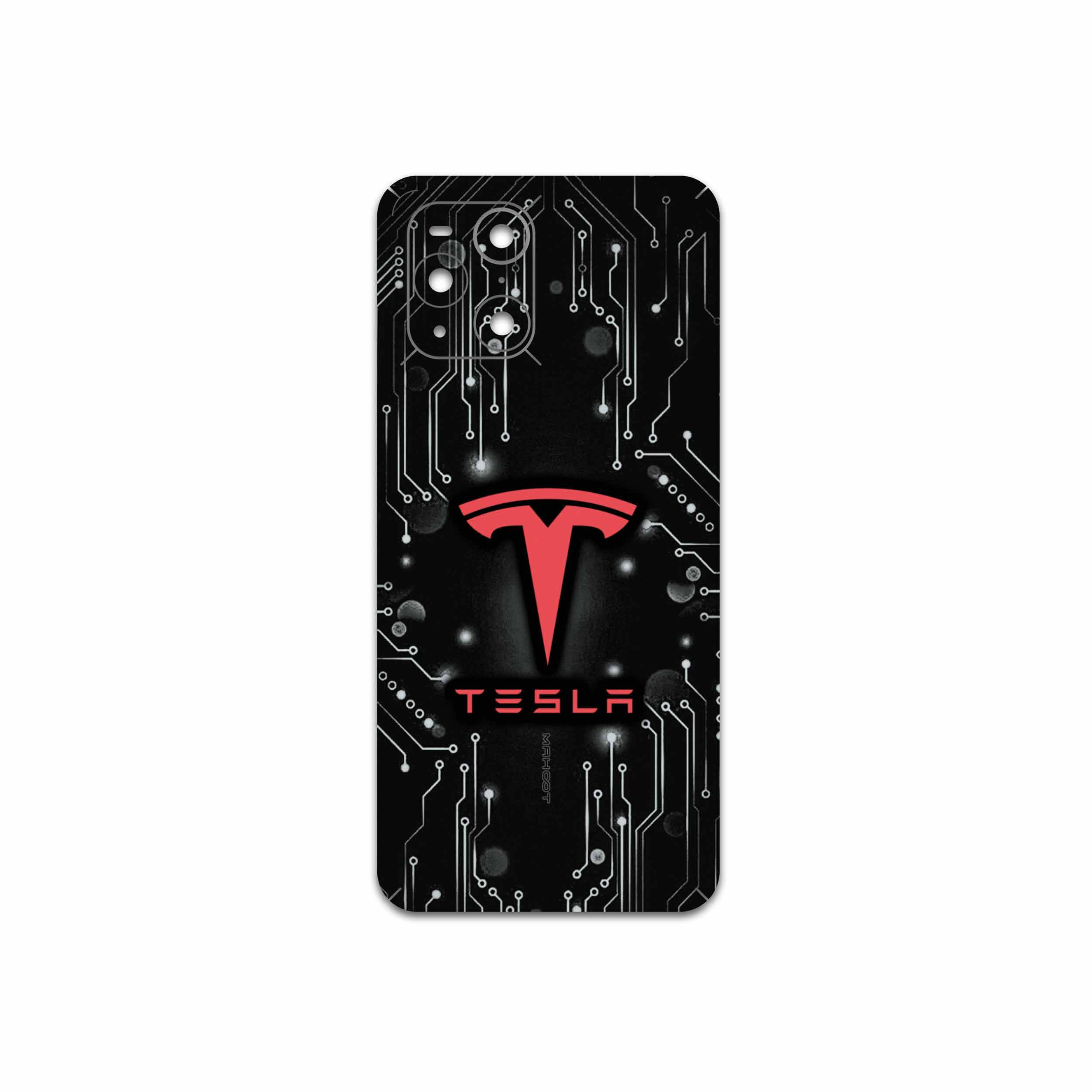 برچسب پوششی ماهوت مدل TESLA مناسب برای گوشی موبایل اپو Find X3 Pro