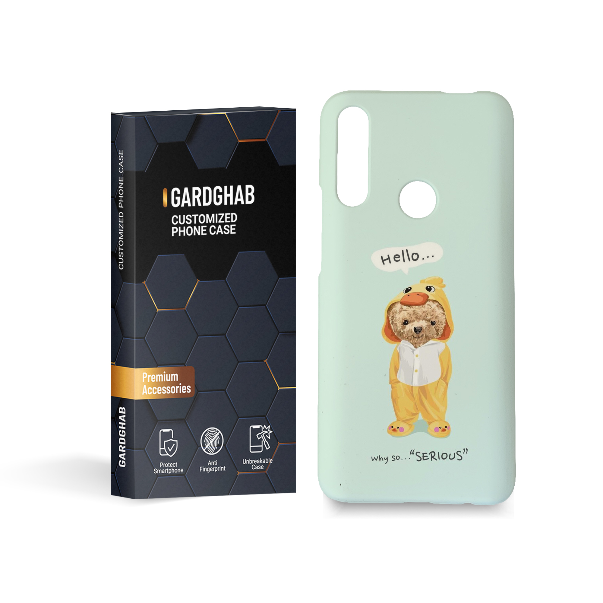  کاور گارد قاب مدل فانتزی مناسب برای گوشی موبایل هوآوی Y9 prime 2019