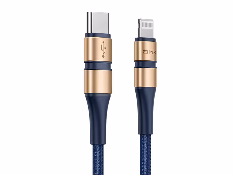 کابل شارژ سریع و انتقال داده تایپ سی به لایتنینگ بیسوس Baseus BMX Type-C PD To Lightning Cable 1.8m