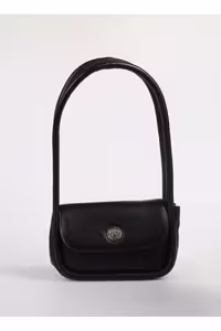 کیف شانه ای مشکی زنانه چرمی سیاه Vince Camuto