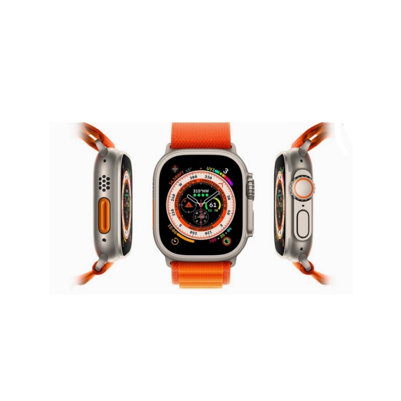 اپل واچ مدل اولترا های کپی با لوگو اپل Apple Watch Ultra 49mm 


