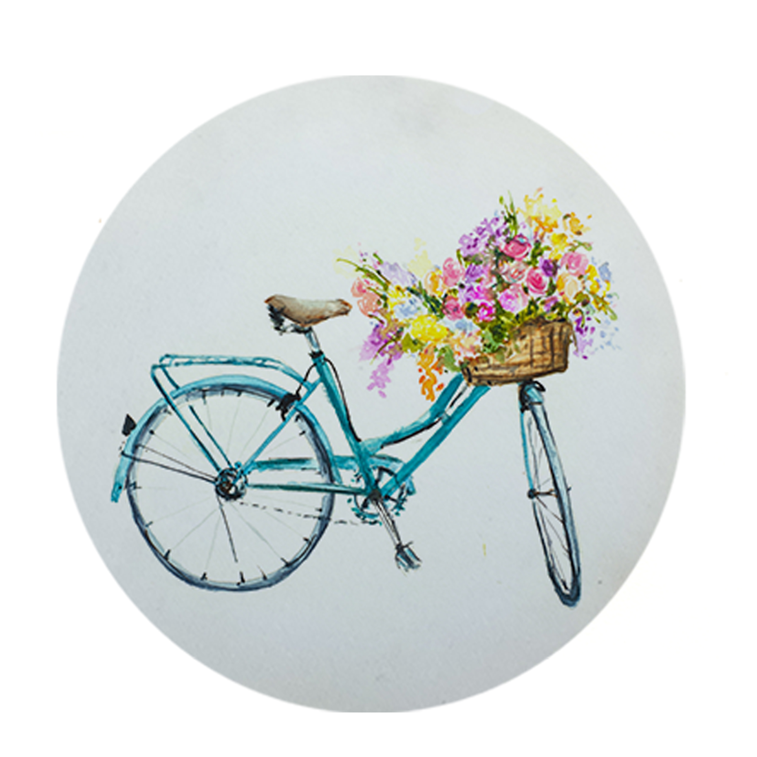 زیرقابلمه ای طرح دوچرخه کد 5076 