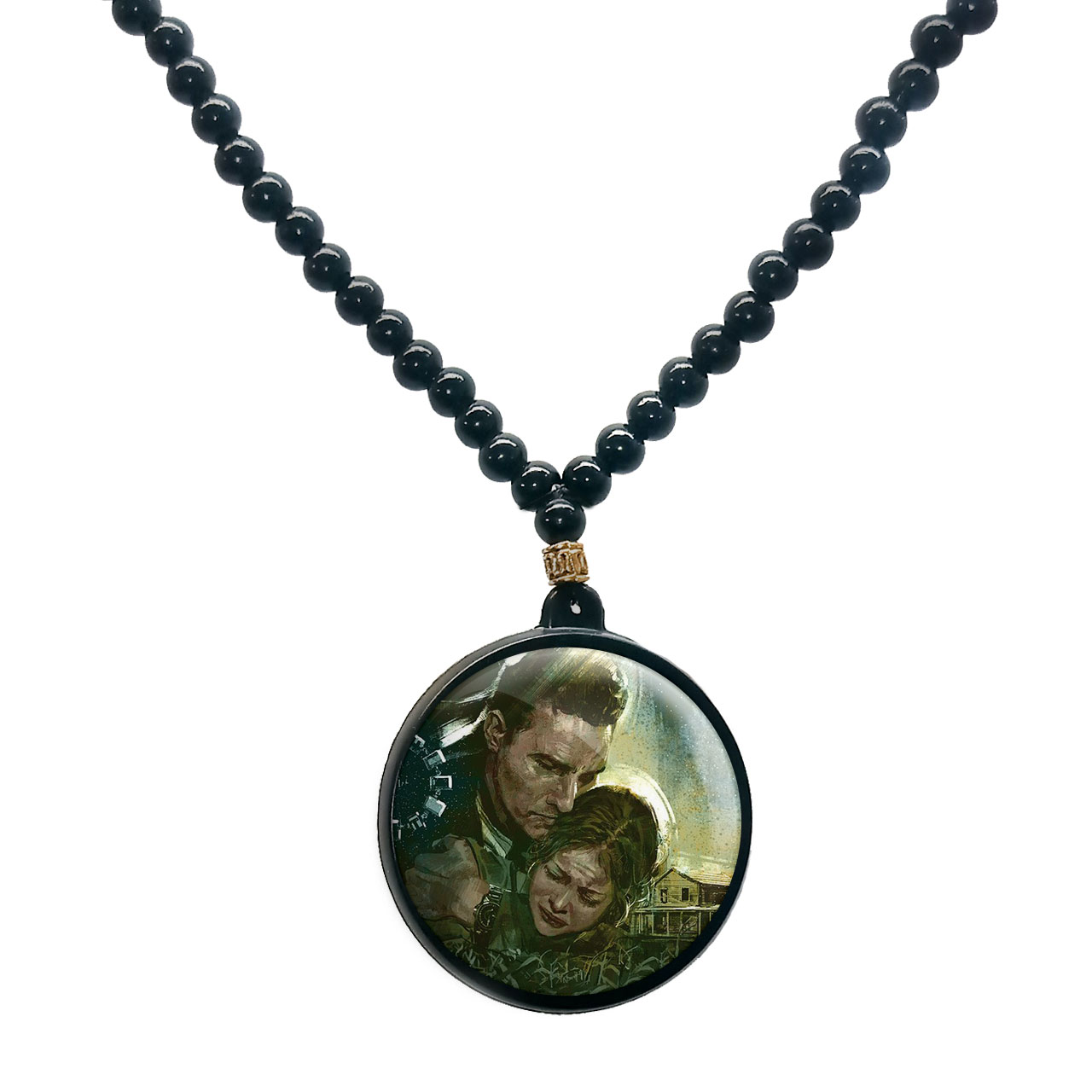 گردنبند پرمانه طرح Interstellar کد pmd.24243