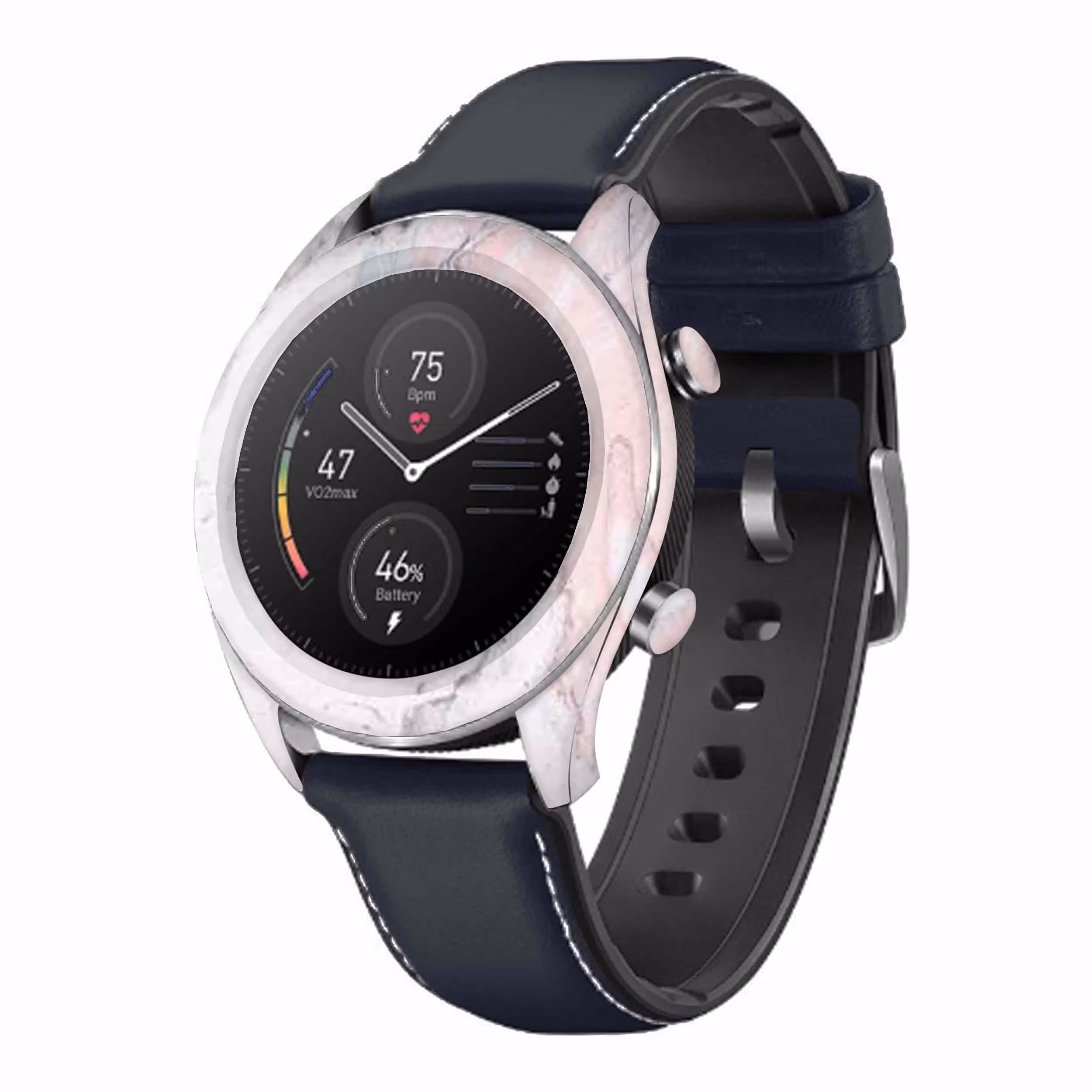 برچسب ماهوت طرح Blanco Pink Marble مناسب برای ساعت هوشمند آنر watch magic