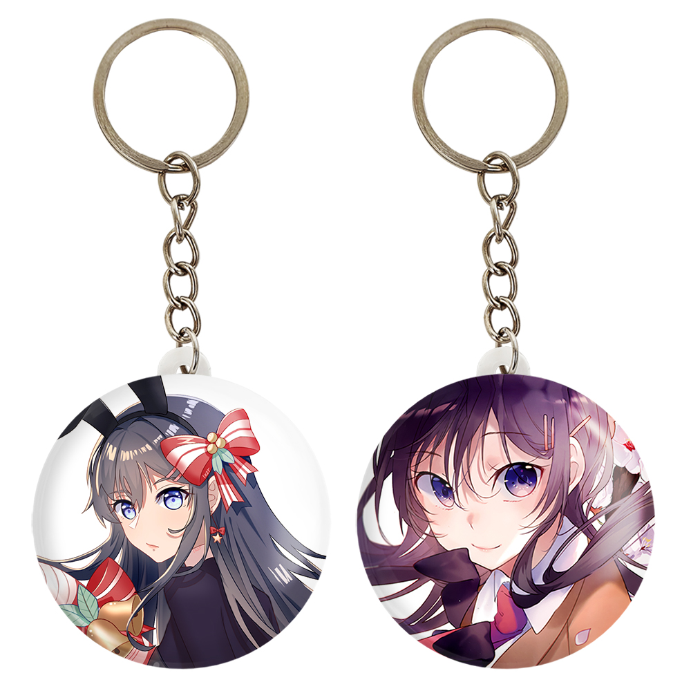 جاکلیدی خندالو مدل مای انیمه بانی گرل سنپای کد 1640916416 مجموعه 2 عددی