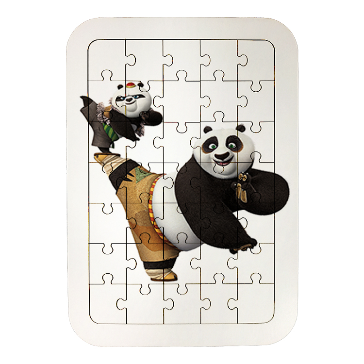 پازل 35 تکه مدل پاندا مونگ فو کار کد 71
