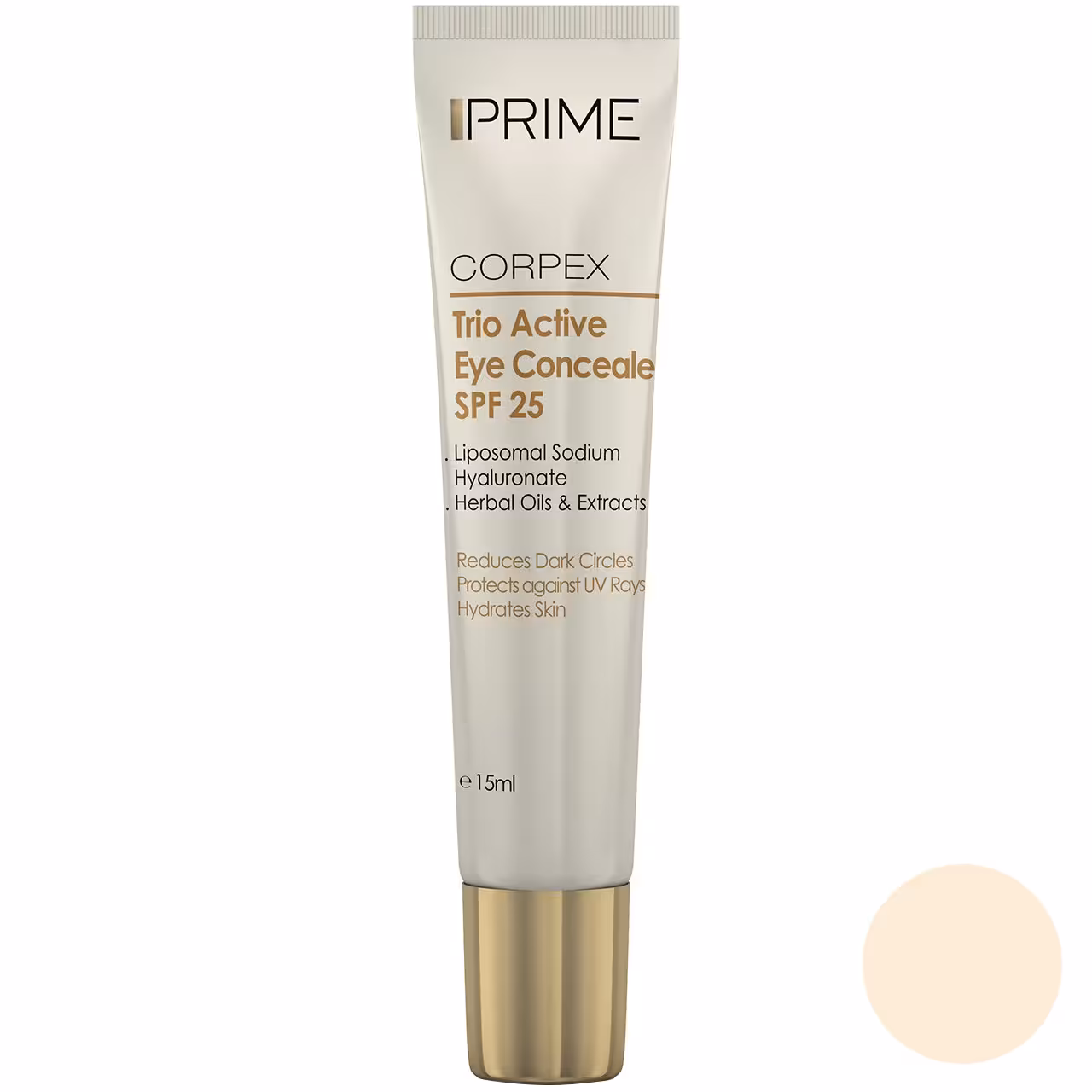 کانسیلر پریم مدل Corpex Trio Active SPF 25 حجم 15 میلی لیتر