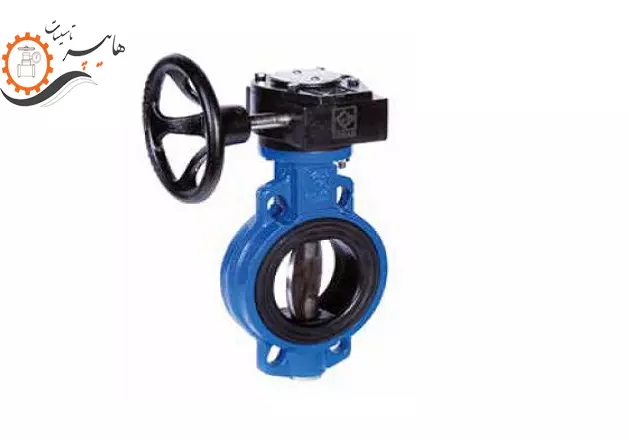 شیر پروانه ای ویفری گیربکسی فاراب سایز 5 اینچ BVG16-5