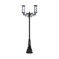 چراغ دو شاخه پارکی و حیاطی بیتانور مدل درتا بلند طرح دار کد 482422BT-96202