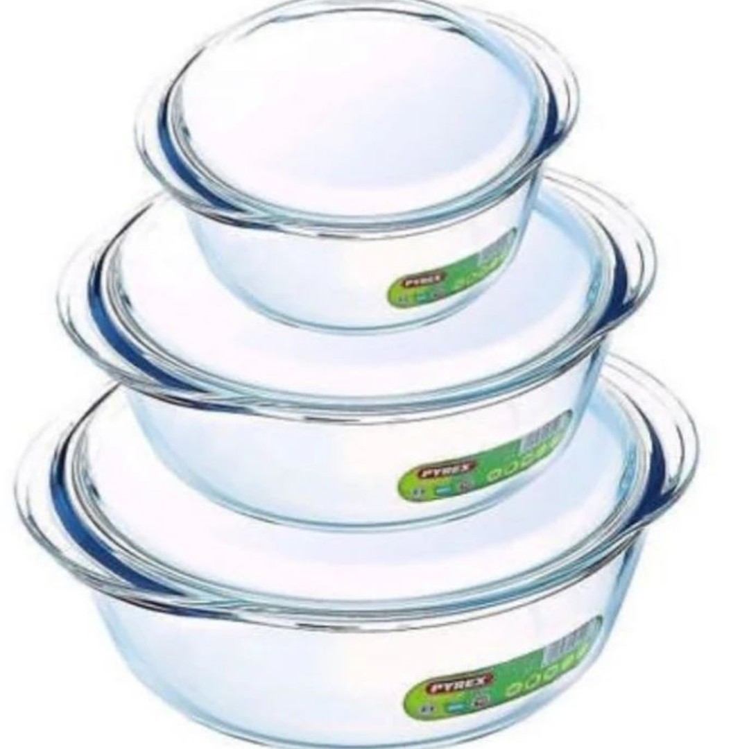 ظرف پخت پیرکس مدل px200 مجموعه سه عددی