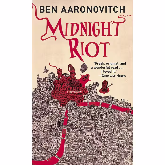 کتاب Midnight Riot اثر Ben Aaronovitch انتشارات Del Rey