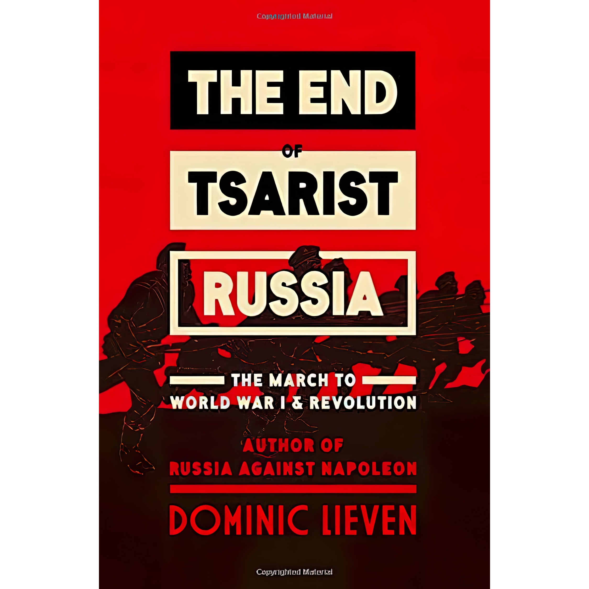 کتاب The End of Tsarist Russia اثر Dominic Lieven انتشارات Viking