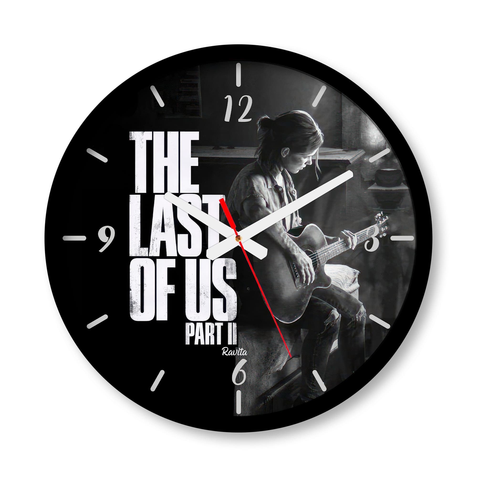 ساعت دیواری بزرگ راویتا طرح لست آف آس – آخرین بازمانده پارت 2 کد 3624