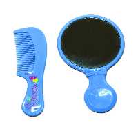 ست شانه مو و آینه آرایشی مدل 07