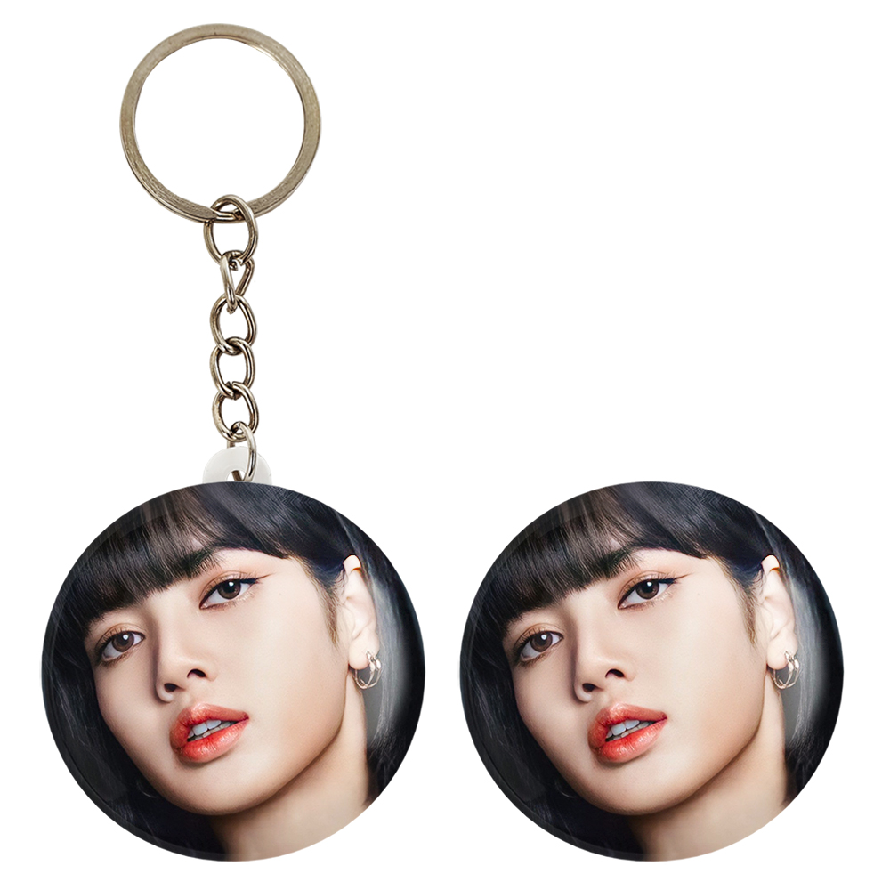 پیکسل خندالو مدل لیسا گروه بلک پینک کد 3628 به همراه جاکلیدی