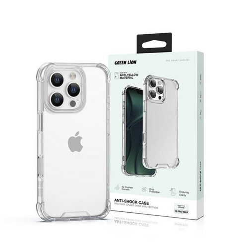 قاب محافظ گرین لاین آیفون Apple iPhone 16 Pro Green Lion Anti-Shock Case