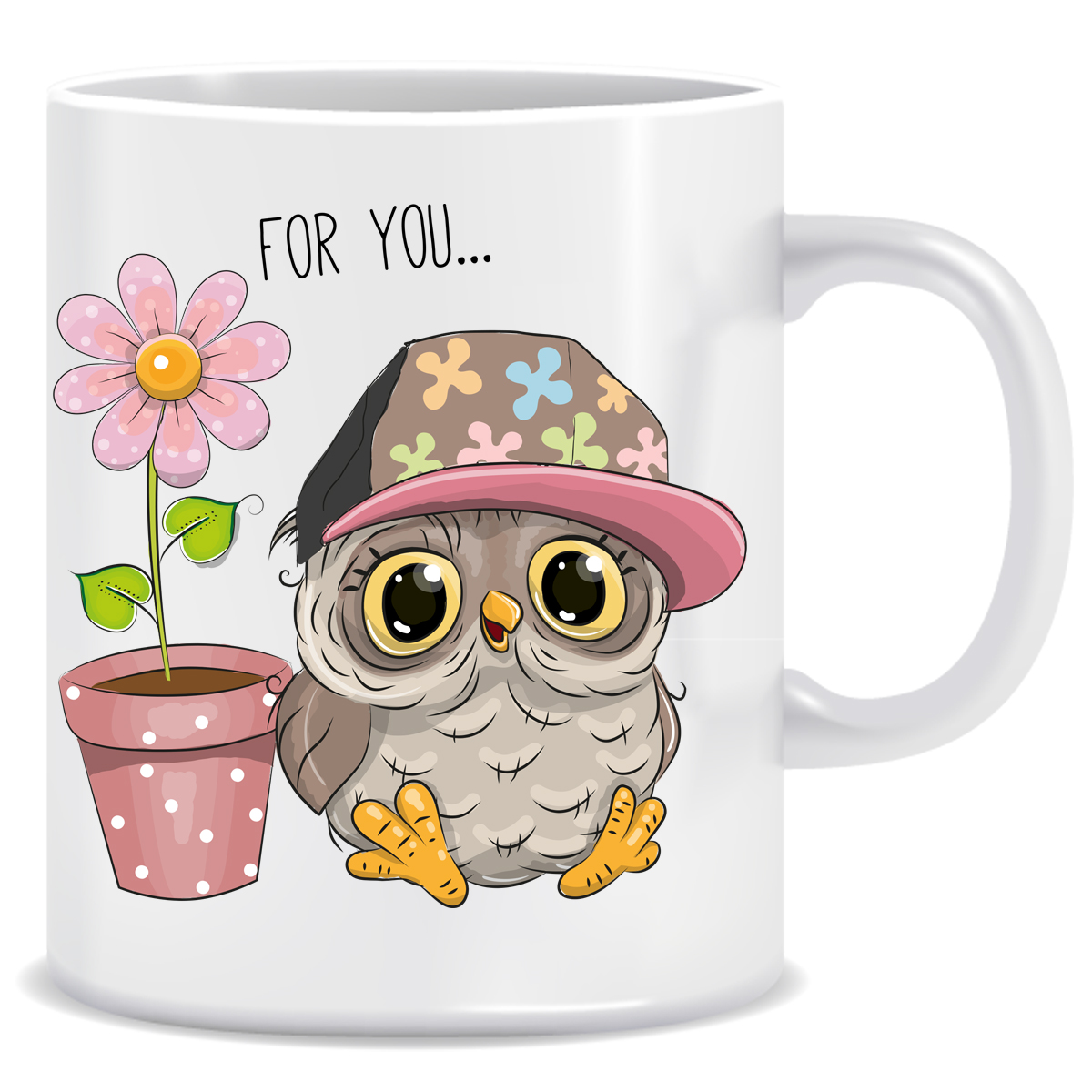 ماگ طرح جغد کد 98