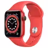 ساعت هوشمند اپل واچ سری 6 مدل 40mm Aluminum Case with  Sport silicone Band
