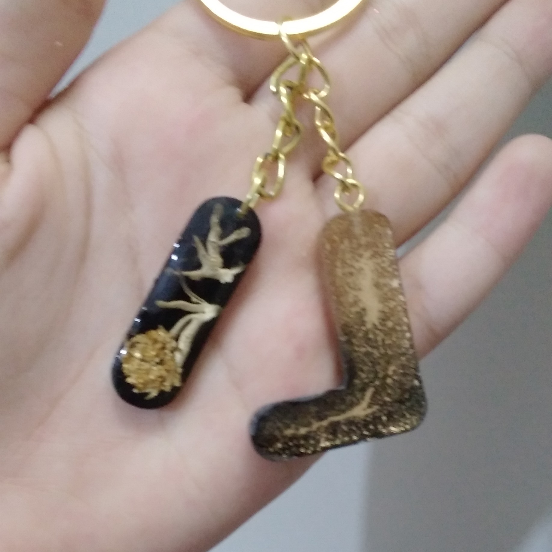 جاکلیدی رزینی حرف L و I