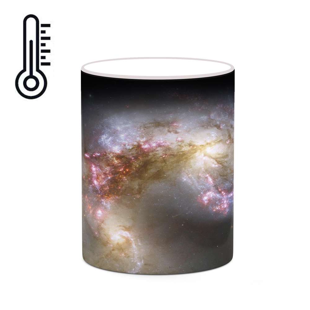 ماگ حرارتی کاکتی طرح فضا و کهکشان مدل mgh20090