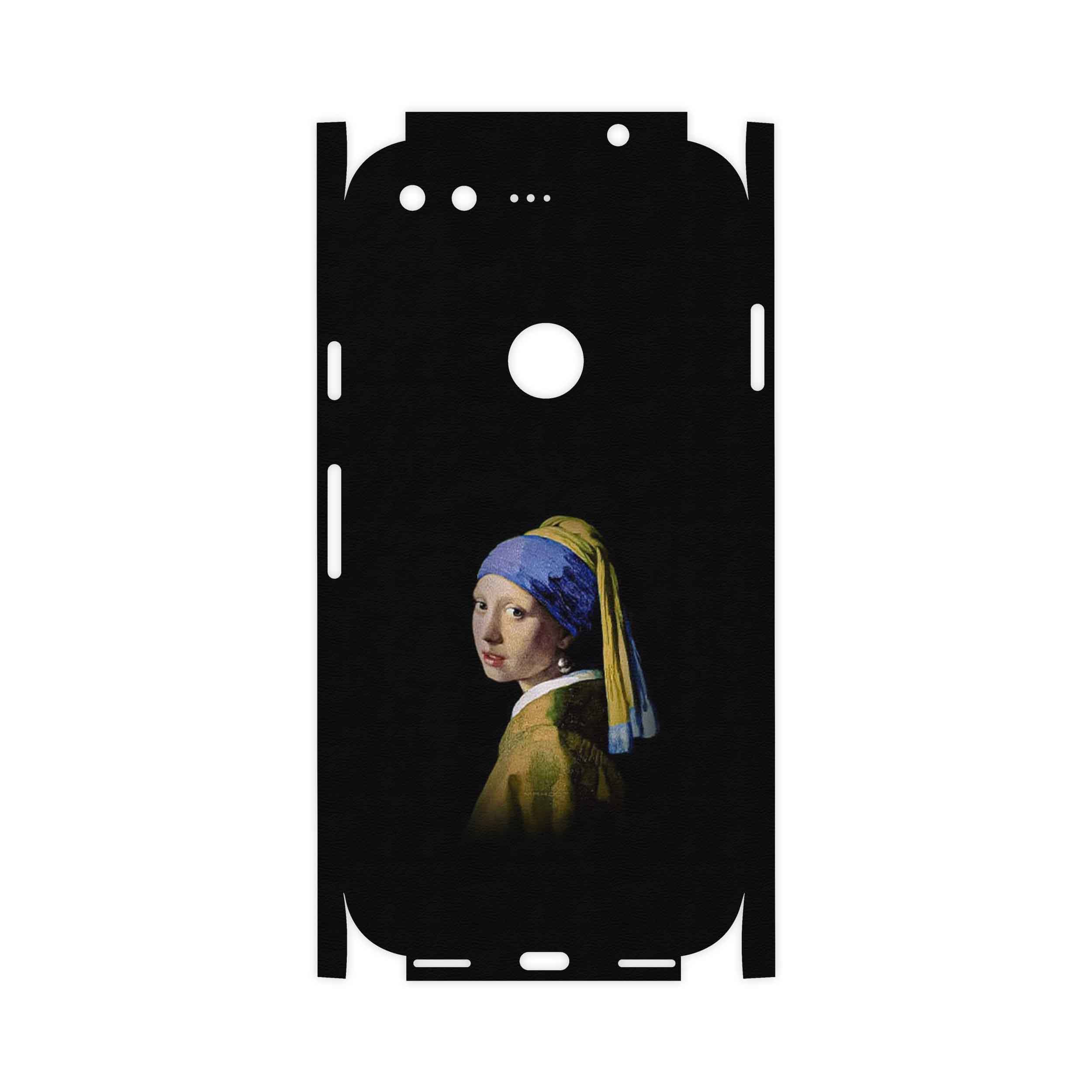 برچسب پوششی ماهوت مدل Girl with a Pearl Earring of Vermeer-FullSkin مناسب برای گوشی موبایل گوگل Pixel