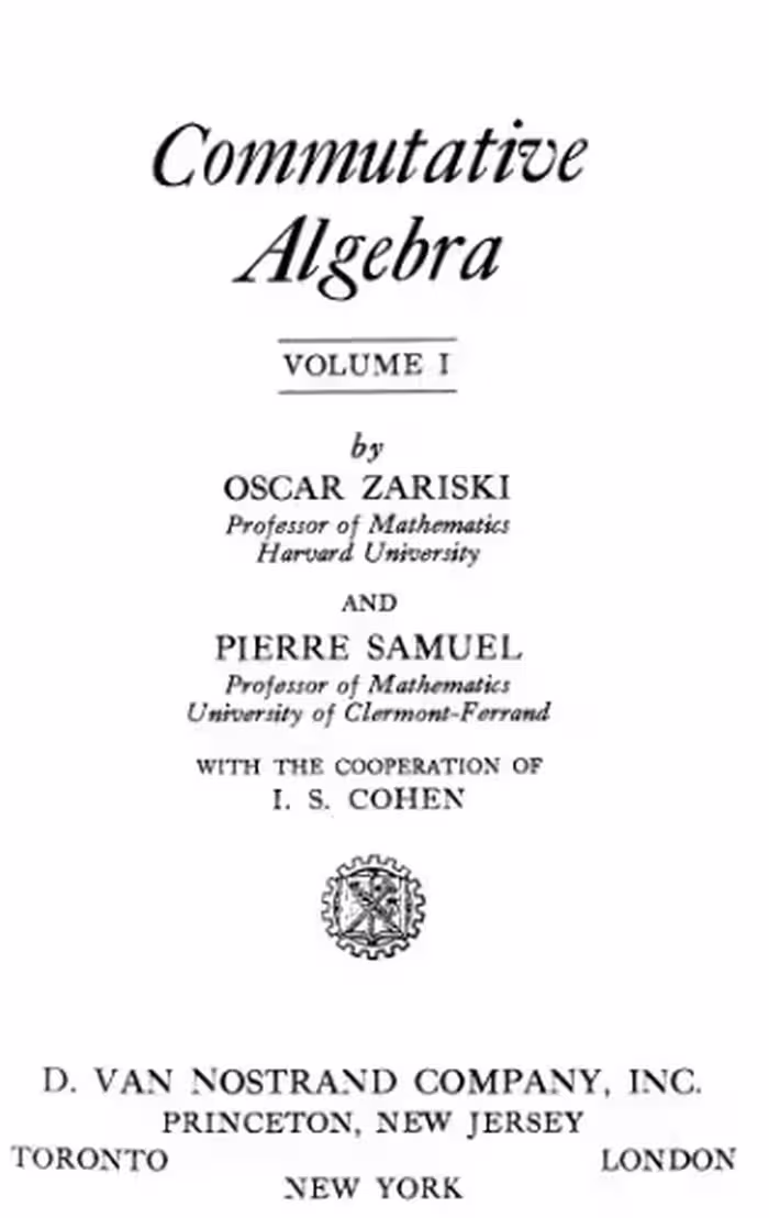 خرید و دانلود نسخه کامل کتاب Commutative Algebra