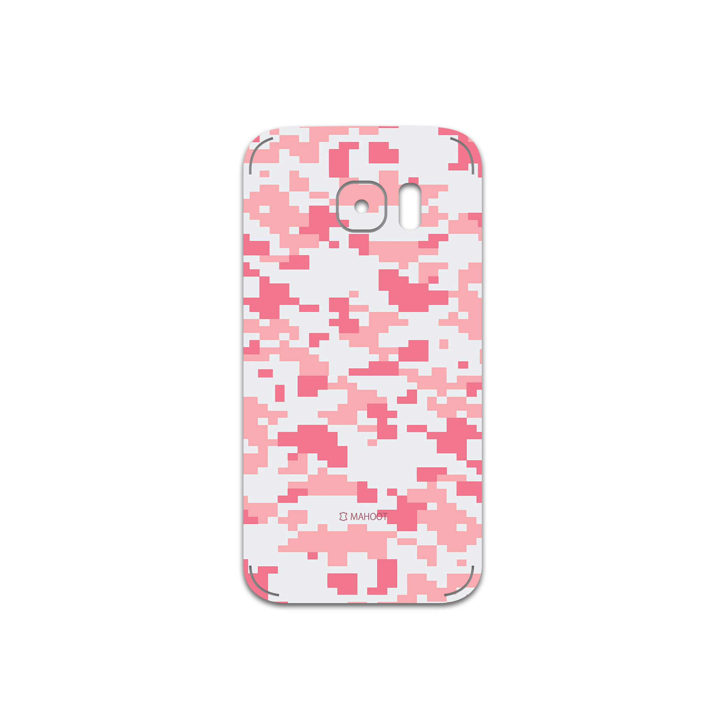 برچسب پوششی ماهوت مدل Army-Pink-pixel مناسب برای گوشی موبایل سامسونگ Galaxy S7