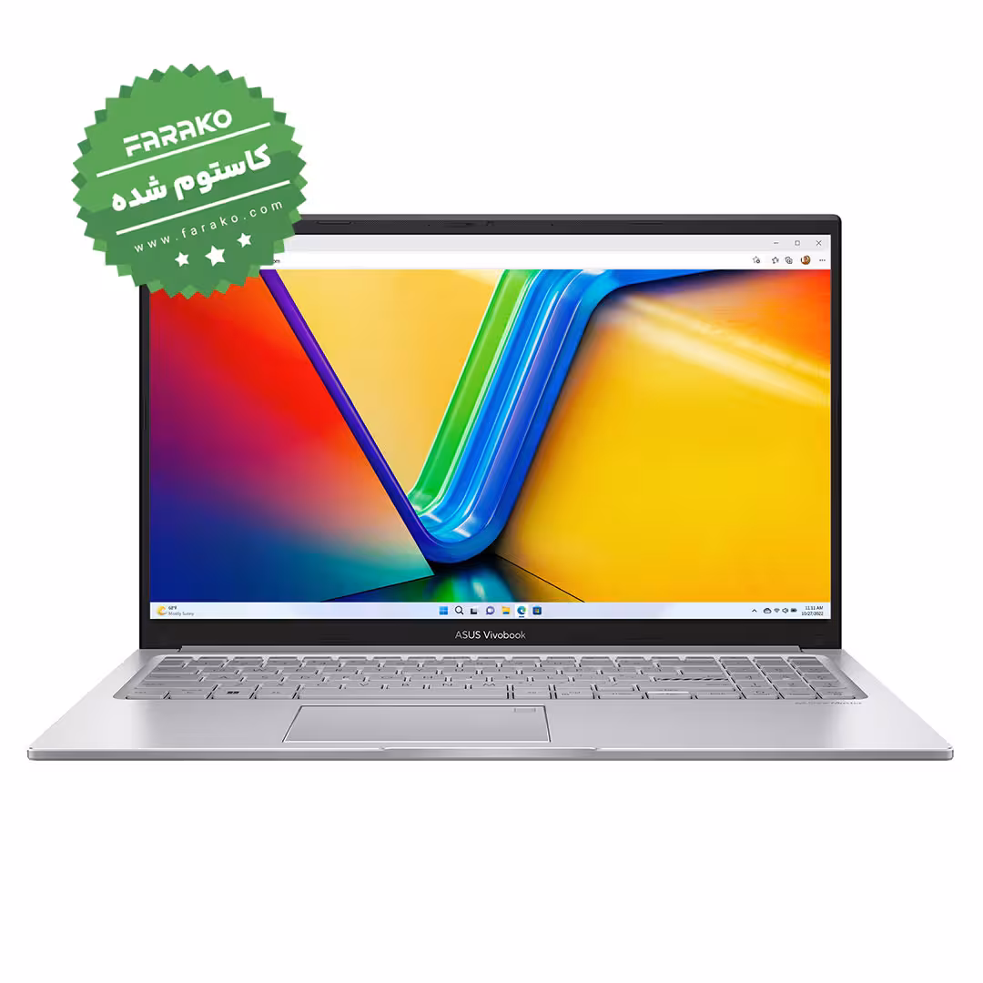 خرید و قیمت لپ تاپ ایسوس Vivobook A1504VA نمایشگر 15٫6 اینچی، پردازنده Core i3-1315U، گرافیک اینتل، رم 8 گیگابایت، حافظه 512 گیگابایت SSD - کاستوم شده