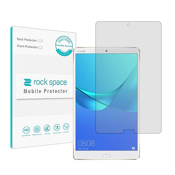 گلس تبلت هوآوی MediaPad M5 84 مدل نانو هیدروژل شفاف برند راک اسپیس کد 10187L