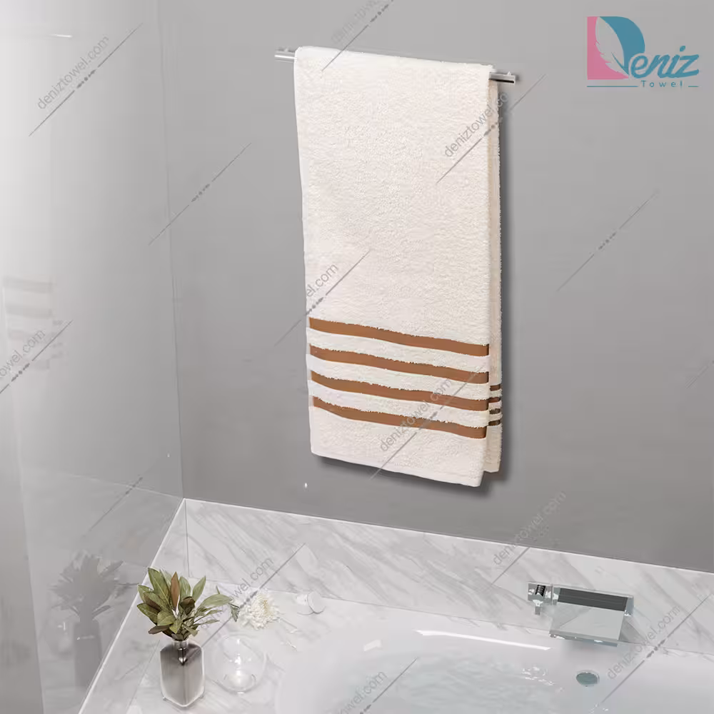 حوله استخری طرح کمان رنگ شیری