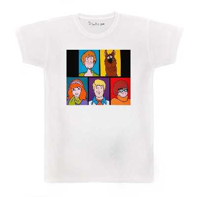 تی شرت بچگانه پرمانه طرح اسکوبی دو کد pmt.3699