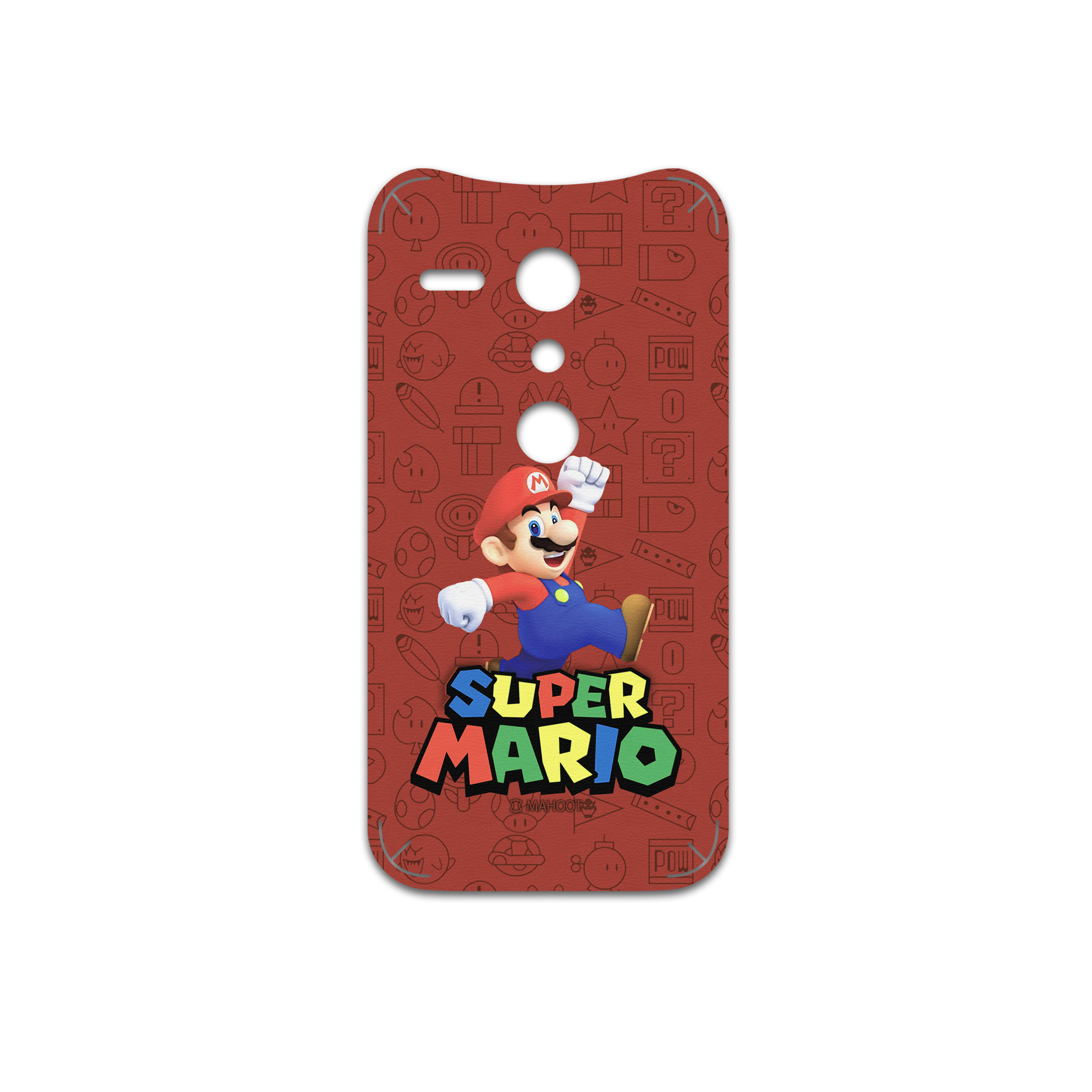 برچسب پوششی ماهوت مدل Super-Mario-Game مناسب برای گوشی موبایل موتورولا Moto G
