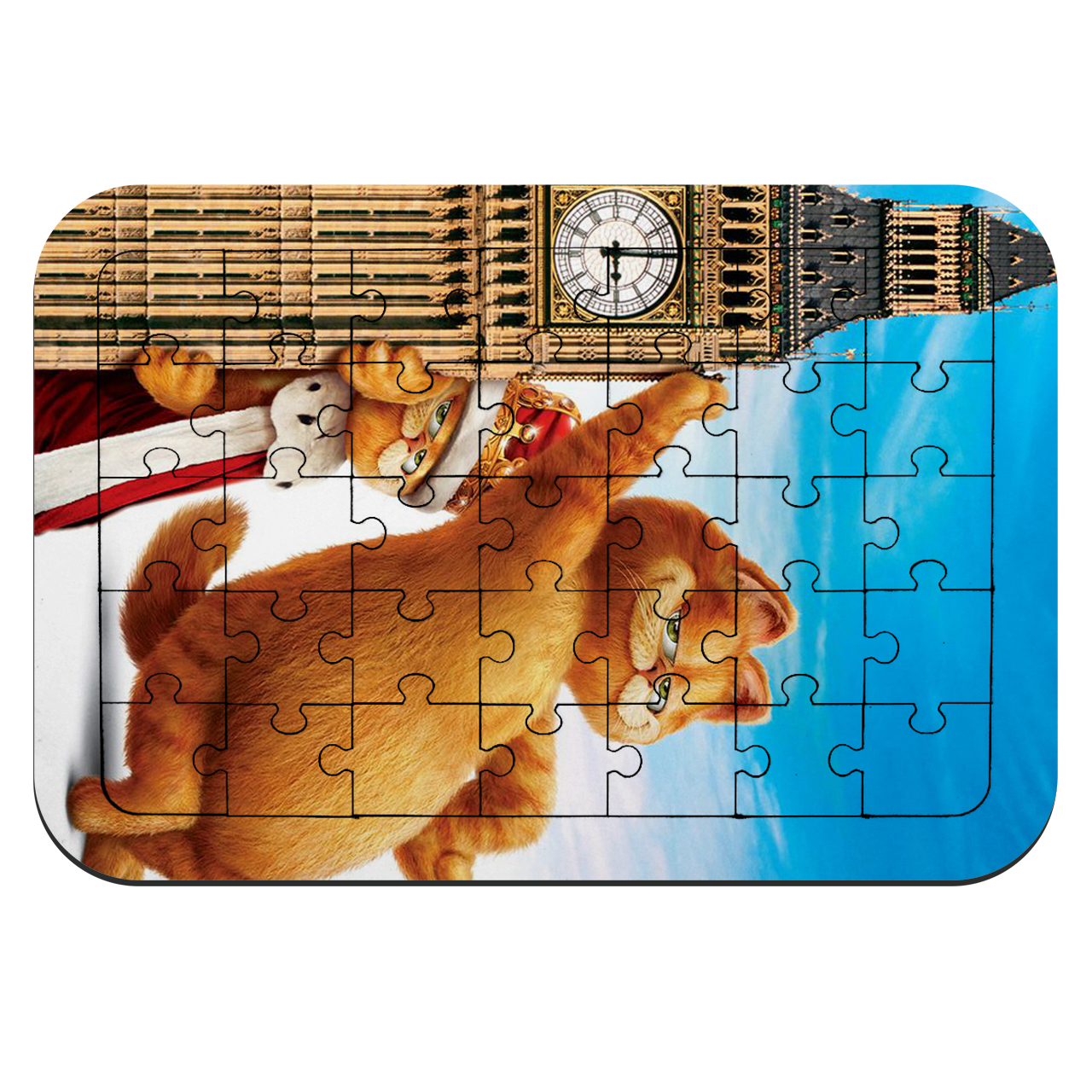 پازل 35 تکه طرح فیلم گارفیلد مدل NI1475 