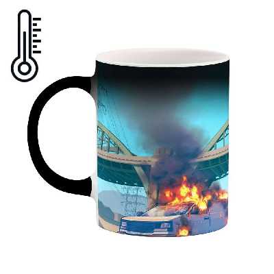 ماگ حرارتی کاکتی طرح GTA مدل mgh12460